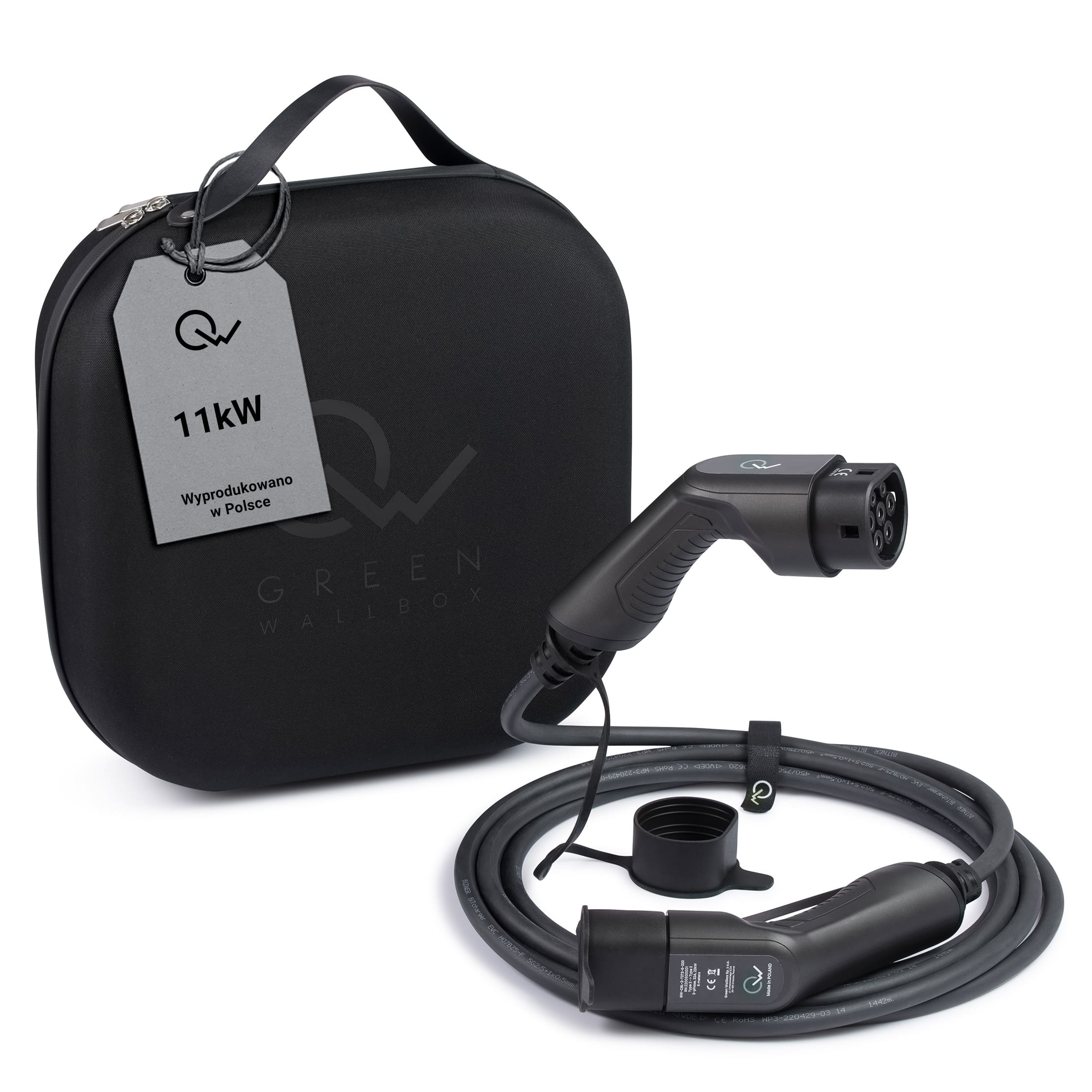 kabel Type 2 do ładowania samochodu elektrycznego 11kw