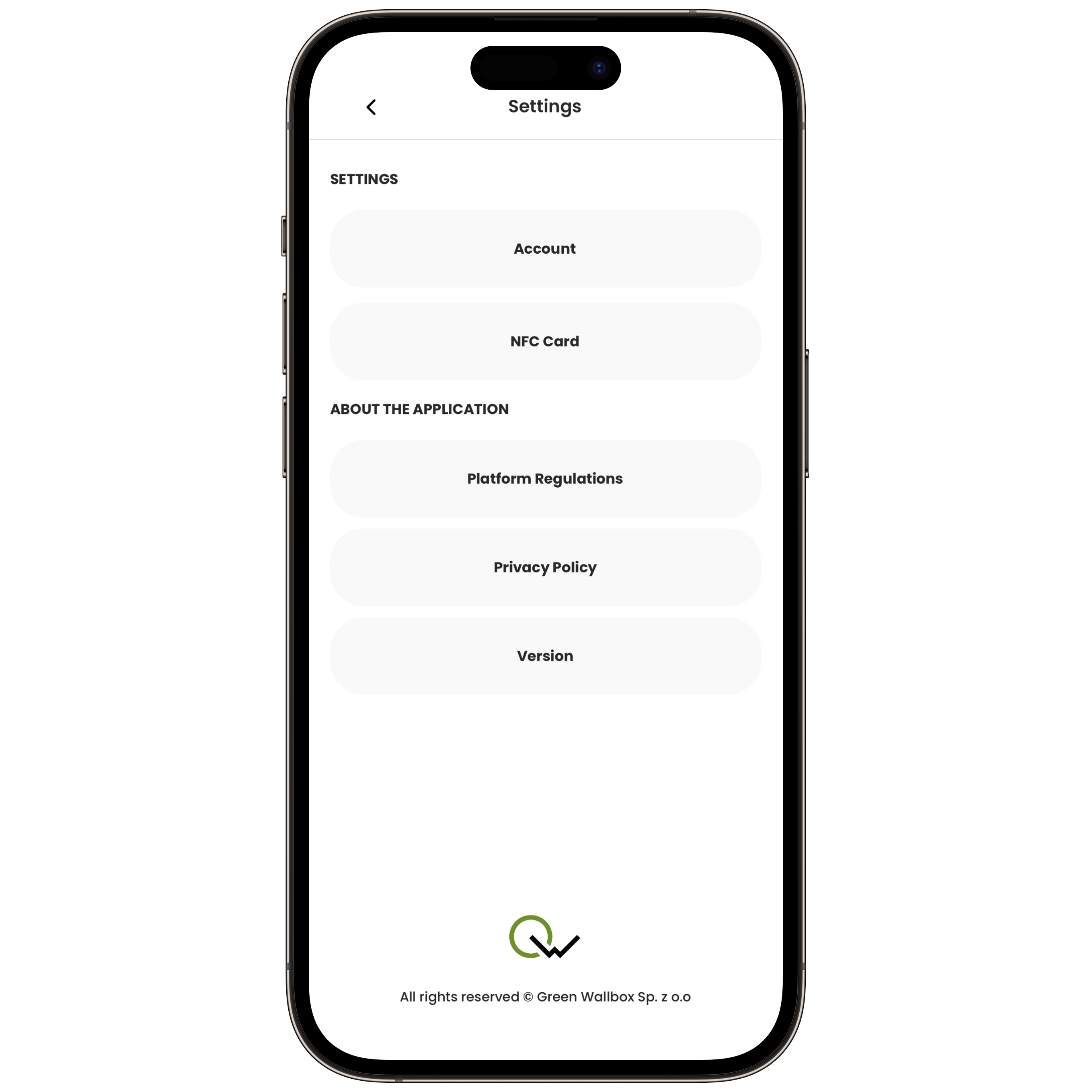 aplikacja mobilna green wallbox 2 pro