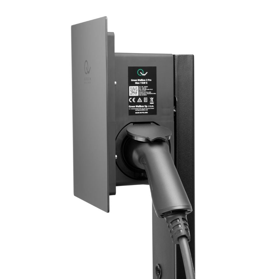 green wallbox 2 pro max z gniazdem type 2