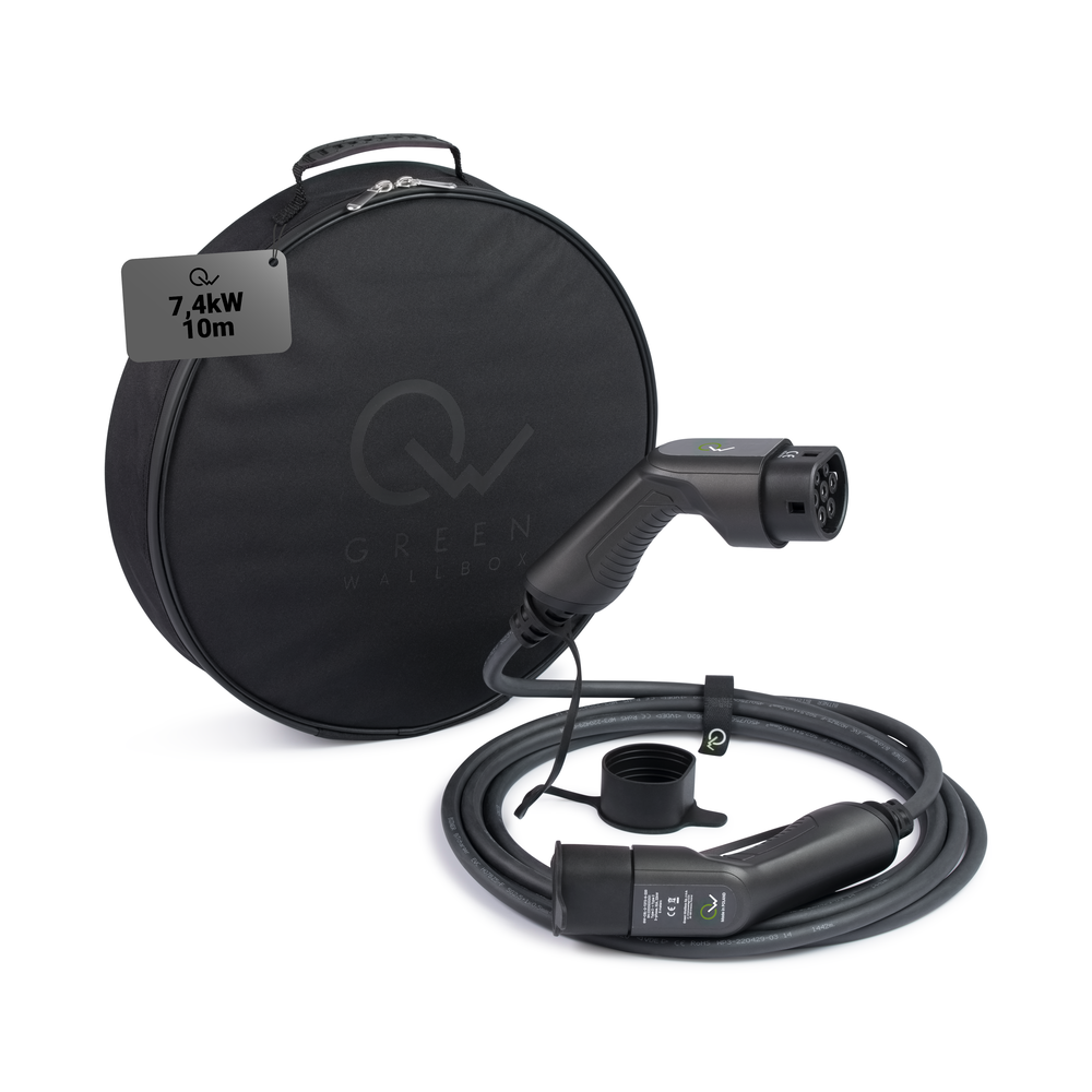 kabel type 2 do ładowania samochodu elektrycznego 7.4kw