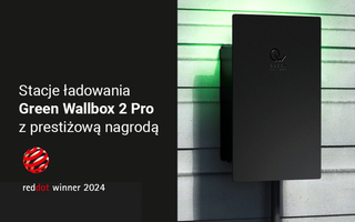 Stacje ładowania Green Wallbox 2 Pro z nagrodą za design!