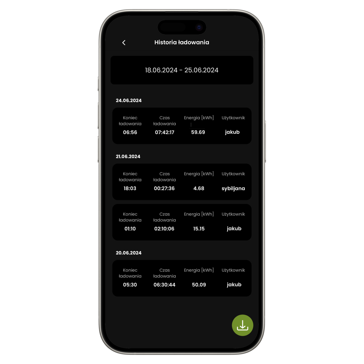 green wallbox 2 pro aplikacja mobilna